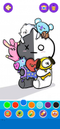 BT21 Coloring Book screenshot 0