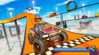 Buggy Car crazy rivals: Racing Ramp Stunts screenshot 1