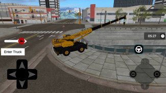 Heavy Truck Crane Simulator:Factory screenshot 1