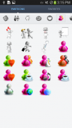 Cute Emoticons Sticker screenshot 5