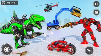 Dino Robot Car Games screenshot 1