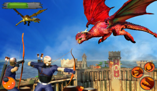 Flying Dragon City Attack screenshot 2