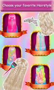 Ice Queen Rainbow Hair Salon screenshot 0