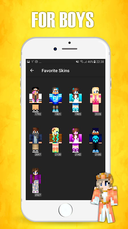 Latest Minecraft skins Page - 1793