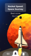 Rocket Speed Game Space Journey screenshot 1