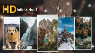 launcher Theme For Infinix 7 with photo editor screenshot 0