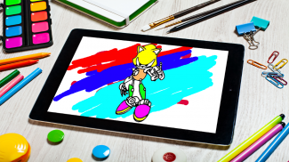 Blue Hedgehogs Coloring. screenshot 1