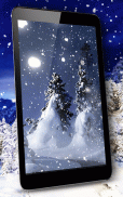 Winter Night Live Wallpaper screenshot 4