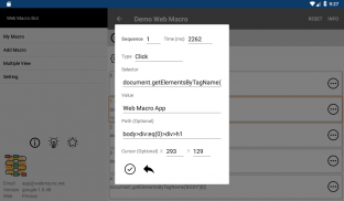 Web Macro Bot (record+replay) screenshot 10