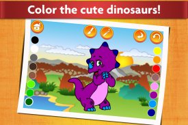 Libro Colorear Dinosaurios screenshot 4