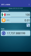 BTC x MXN screenshot 1