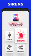 Police Siren Lights & Sounds 2019: Emergency Alert screenshot 13