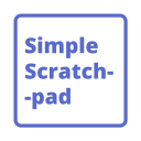 Simple Scratchpad