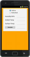 Dew Point Calculator screenshot 2