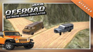 4x4 OffRoad Unità Simulator 3D screenshot 8