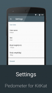 Pedometer for KitKat screenshot 3