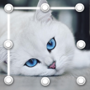 Kitty Cat Pattern Screen Lock Icon