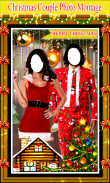 Christmas Couple Photo Montage screenshot 1