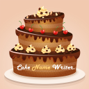 Cake Name Writer