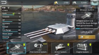Ataque de Navio de Guerra 3D screenshot 2