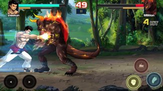 Mortal battle:  Permainan pertempuran screenshot 1