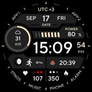 TACT ONE: Wear OS Watch face screenshot 10