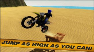 Crazy Beach Bike Stunts Sim 3D screenshot 7