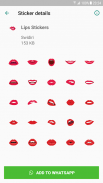 Lips Stickers for Whatsapp - WAStickerApps screenshot 4