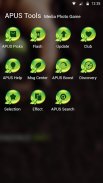 Green-APUS Launcher theme screenshot 2