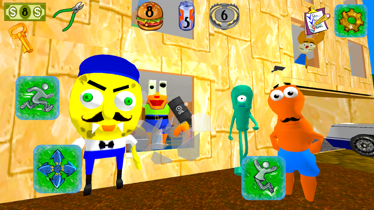 Sponge Neighbor Escape 3D - Загрузить APK для Android | Aptoide