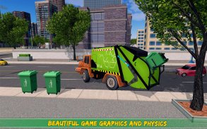 Garbage Truck Simulator PRO screenshot 1