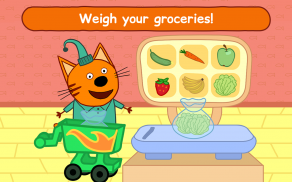 Kid-E-Cats: Grocery Store & Cash Register Games screenshot 14