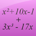 polinomios matemáticas Icon