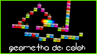 Colors geometry rage game screenshot 2