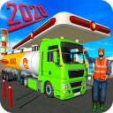 Big Oil Tanker Truck US Oil Tanker Driving Sim Icon