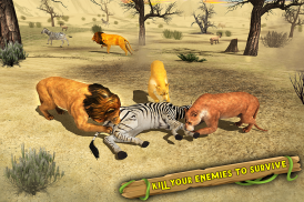 Angry Lion Family Simulator: Animal Adventure Game screenshot 7