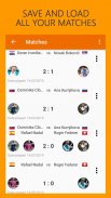 Orange Cup Tennis Score Keeper screenshot 1