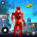 Iron Super Hero Crime War game