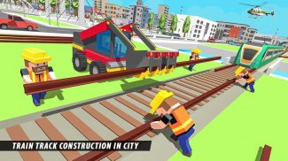 RailRoad Construction: Constructeurs  trains Vegas screenshot 2