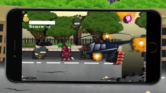 Robot perang x pertempuran screenshot 2