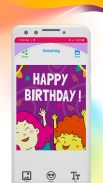 Name photo on Birthday Cake Maker screenshot 2