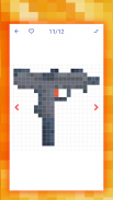 How to draw pixel weapons screenshot 0