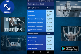 100 Rutinas para GYM PRO screenshot 0