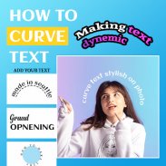 Curve Text On Photo : TextArt screenshot 5