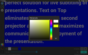 Text on Top - Vision screenshot 0