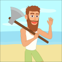 Mining Clicker: Axe and Hammer Icon