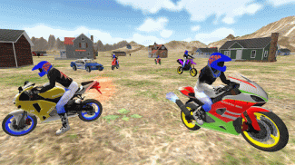 真正的摩托自行车赛车游戏 screenshot 2