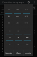 Efemérides Astrológicas screenshot 3