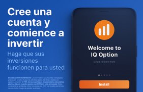 IQ Option – Plataforma Trading screenshot 0
