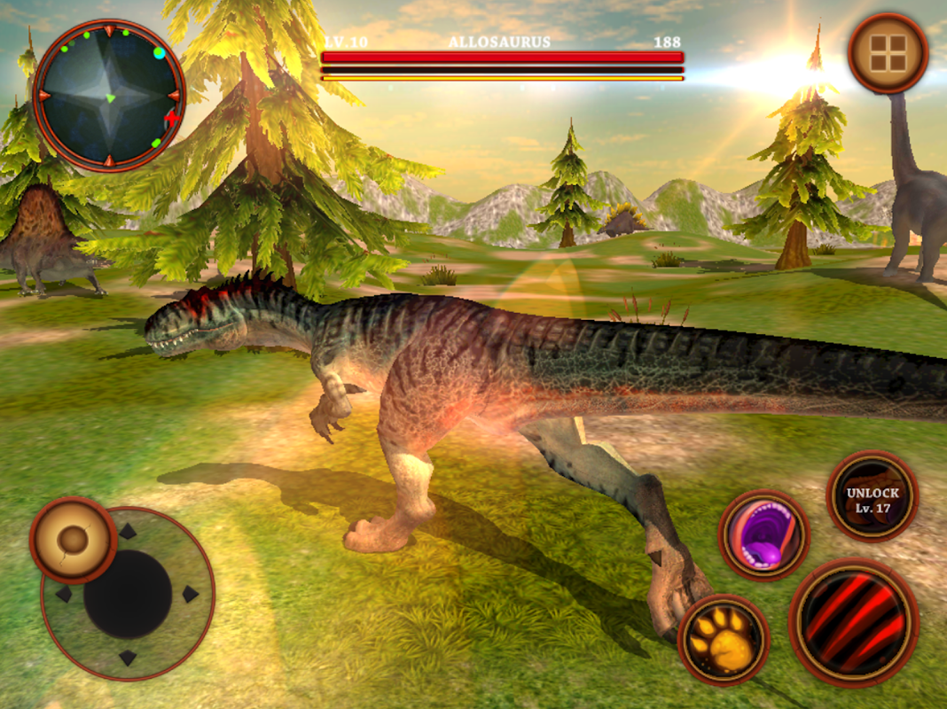 Симулятор Allosaurus : битва выживание динозавров - Загрузить APK для  Android | Aptoide